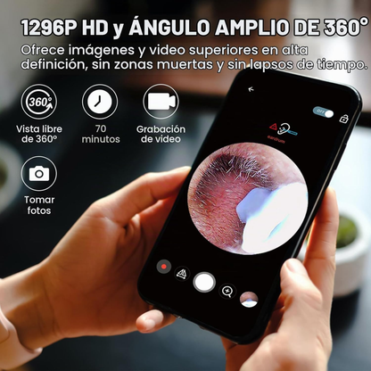 Ear Cleaner Limpiador De Oídos Con Cámara
